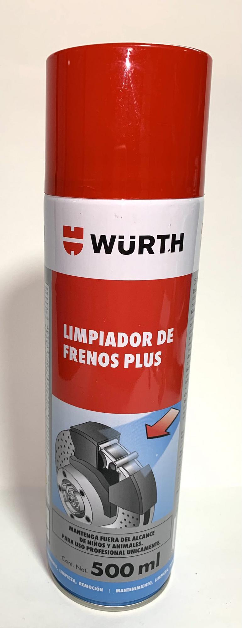 WURTH LIMPIADOR DE FRENOS SPRAY 500 ML